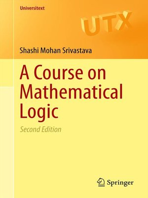cover image of A Course on Mathematical Logic